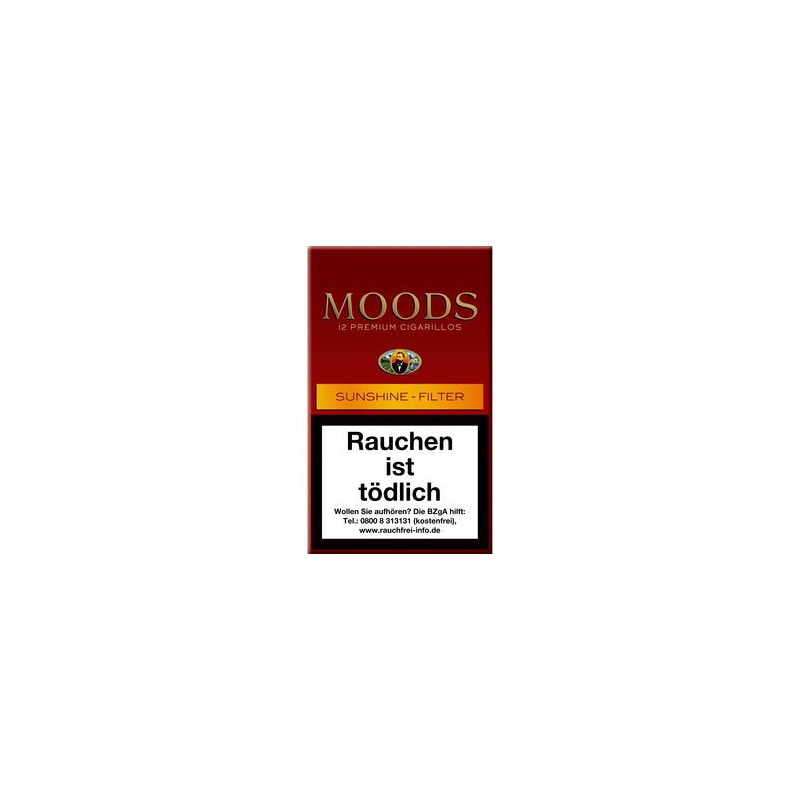 Dannemann Moods Sunshine Filter 10er Schachtel
