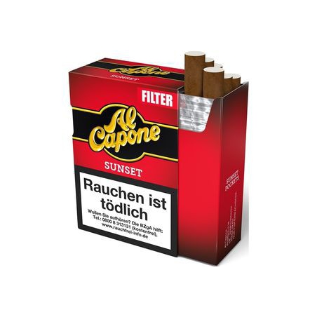 Dannemann Al Capone Pockets Sunset Filter 18er Schachtel Dannemann Al Capone Pockets Sunset Filter 18er Schachtel