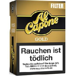 Dannemann Al Capone Pockets Gold Filter 18er Schachtel