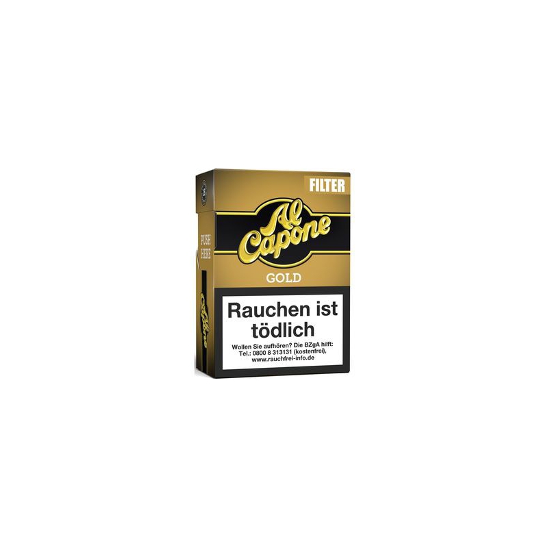 Dannemann Al Capone Pockets Gold Filter 18er Schachtel