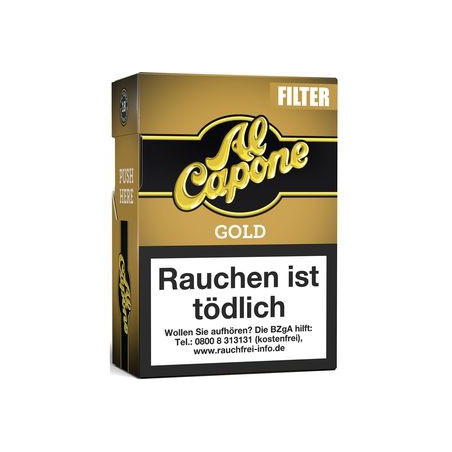 Dannemann Al Capone Pockets Gold Filter 18er Schachtel Dannemann Al Capone Pockets Gold Filter 18er Schachtel