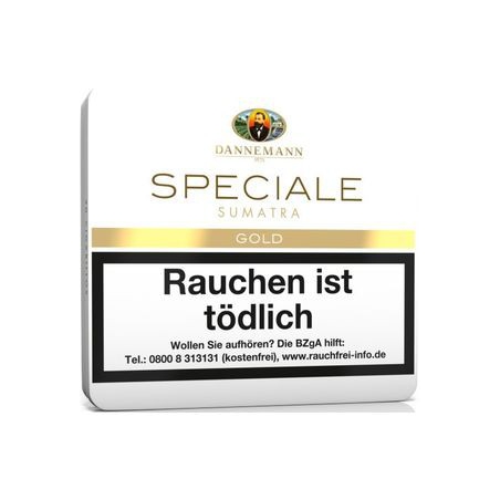 Dannemann Speciale Gold Sumatra 20er Schachtel Dannemann Speciale Gold Sumatra 20er Schachtel